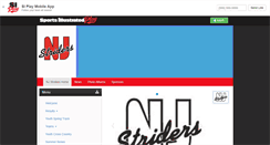 Desktop Screenshot of njstriders.com